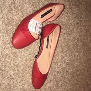 Zara flat shoes brand new.